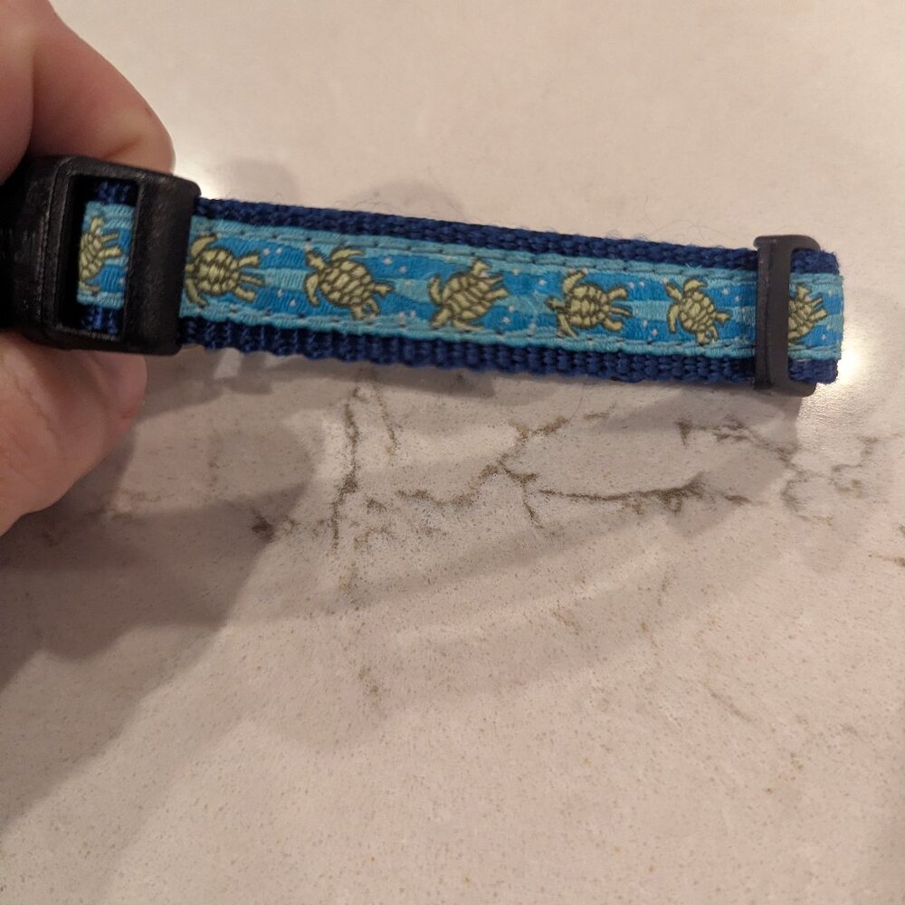 Up Country Dog Collar - Size XS - Turtles